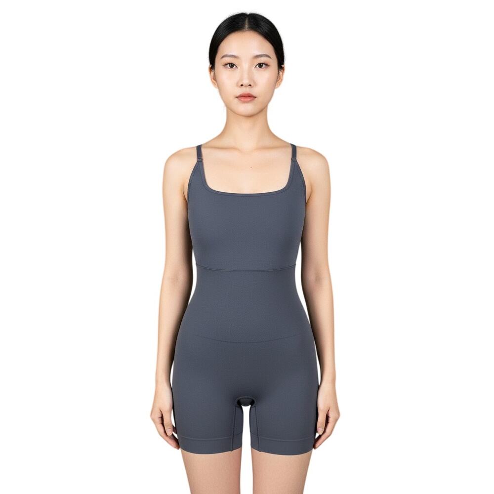 SKIMS Fits Everybody Lace Cami Bodysuit Onyx Black Size M NWOT